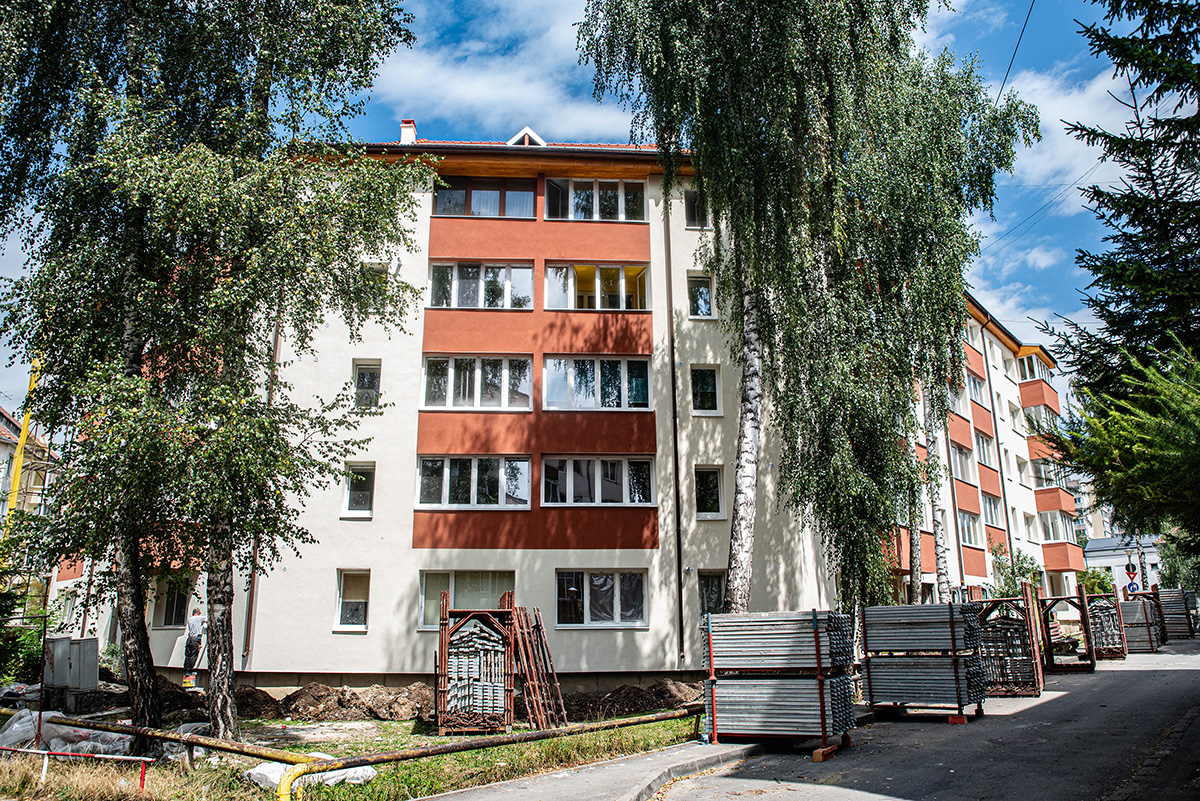 Készülnek a tömbházak átadására a Lendület sétányon Készülnek a tömbházak átadására a Lendület sétányon